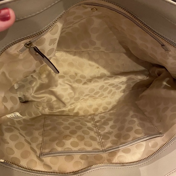 Kate Spade harmony tote in blush and beige like new - Picture 4 of 5